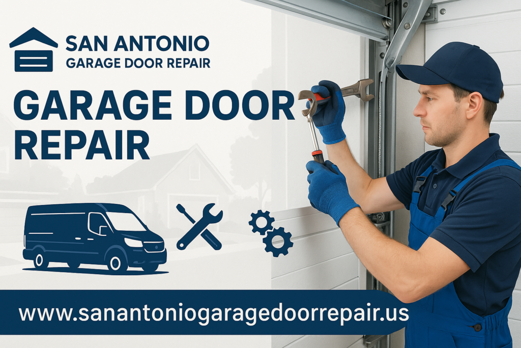 Garage Door Dents Repair in San Antonio