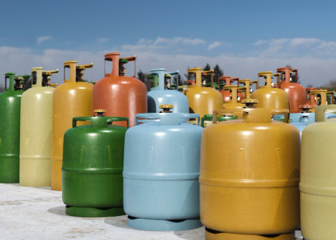 gas bottles