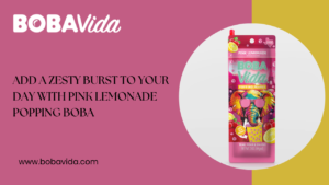 Read more about the article Add a Zesty Burst to Your Day with Pink Lemonade Popping Boba