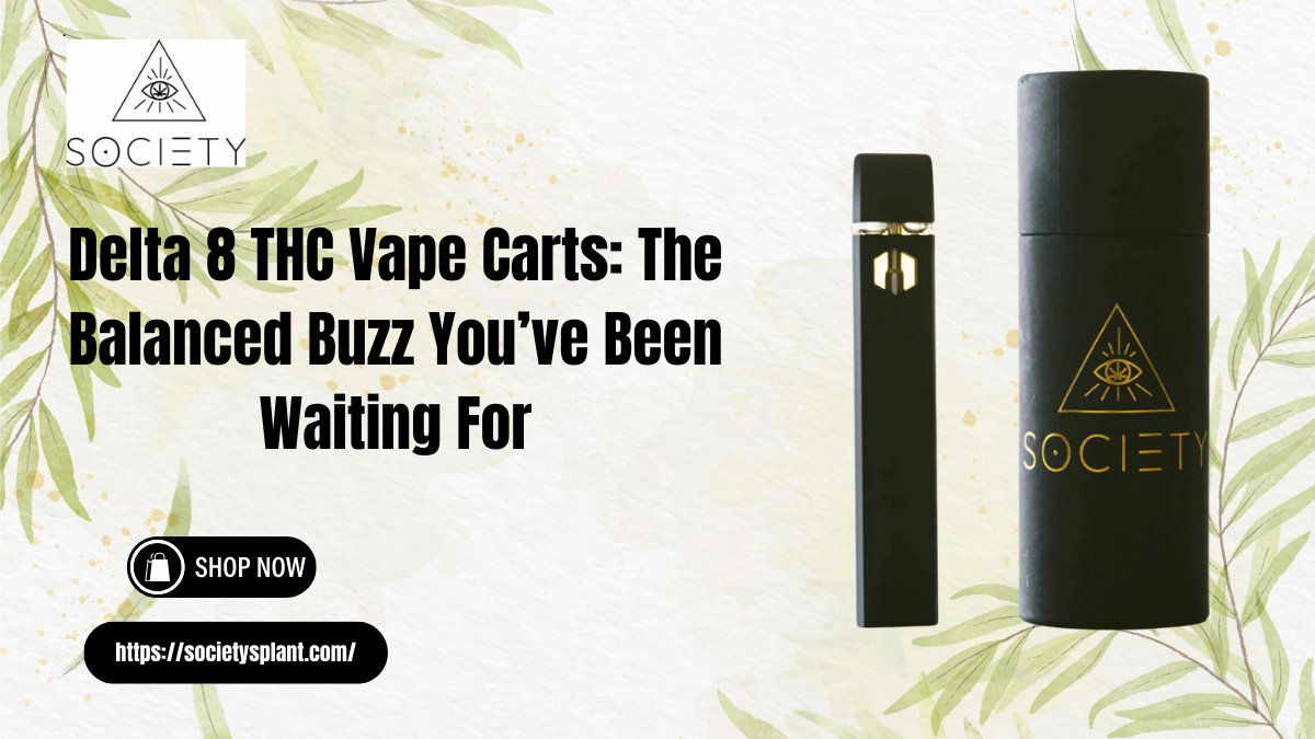 You are currently viewing Delta 8 THC Vape Carts: The Balanced Buzz You’ve Been Waiting For
