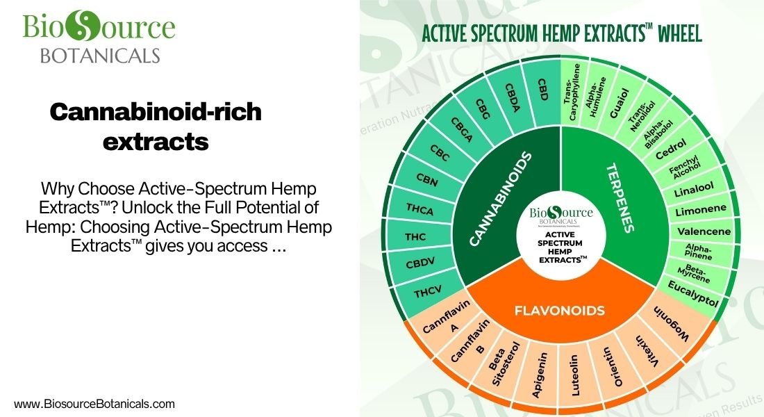 Read more about the article  Discover the Power of Cannabinoid-Rich Extracts: A Deep Dive into Active Spectrum™ Hemp Wellness