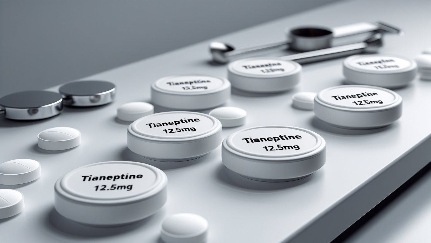 Read more about the article Tianeptine Sodium Tablets 12.5mg: Precision-Dosed for Research Applications
