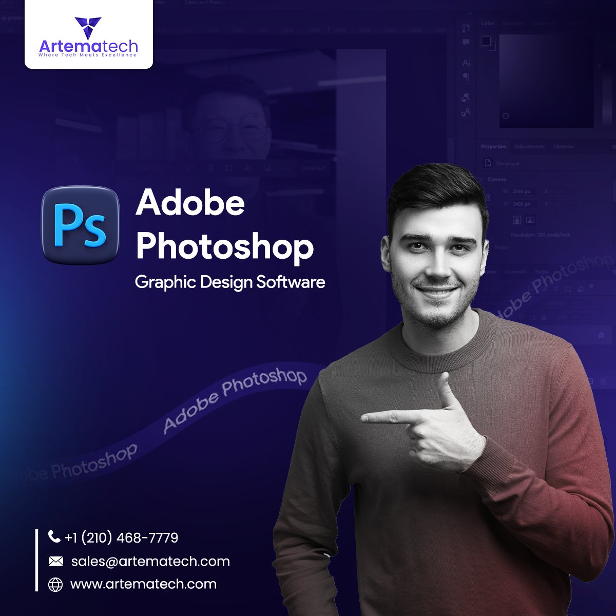 You are currently viewing Advantages of Adobe Photoshop Graphic Design Software