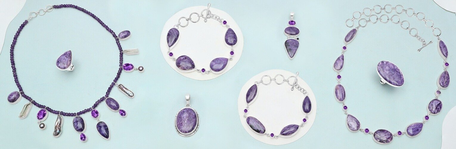 Read more about the article Everything You Need To Know About Charoite Jewelry