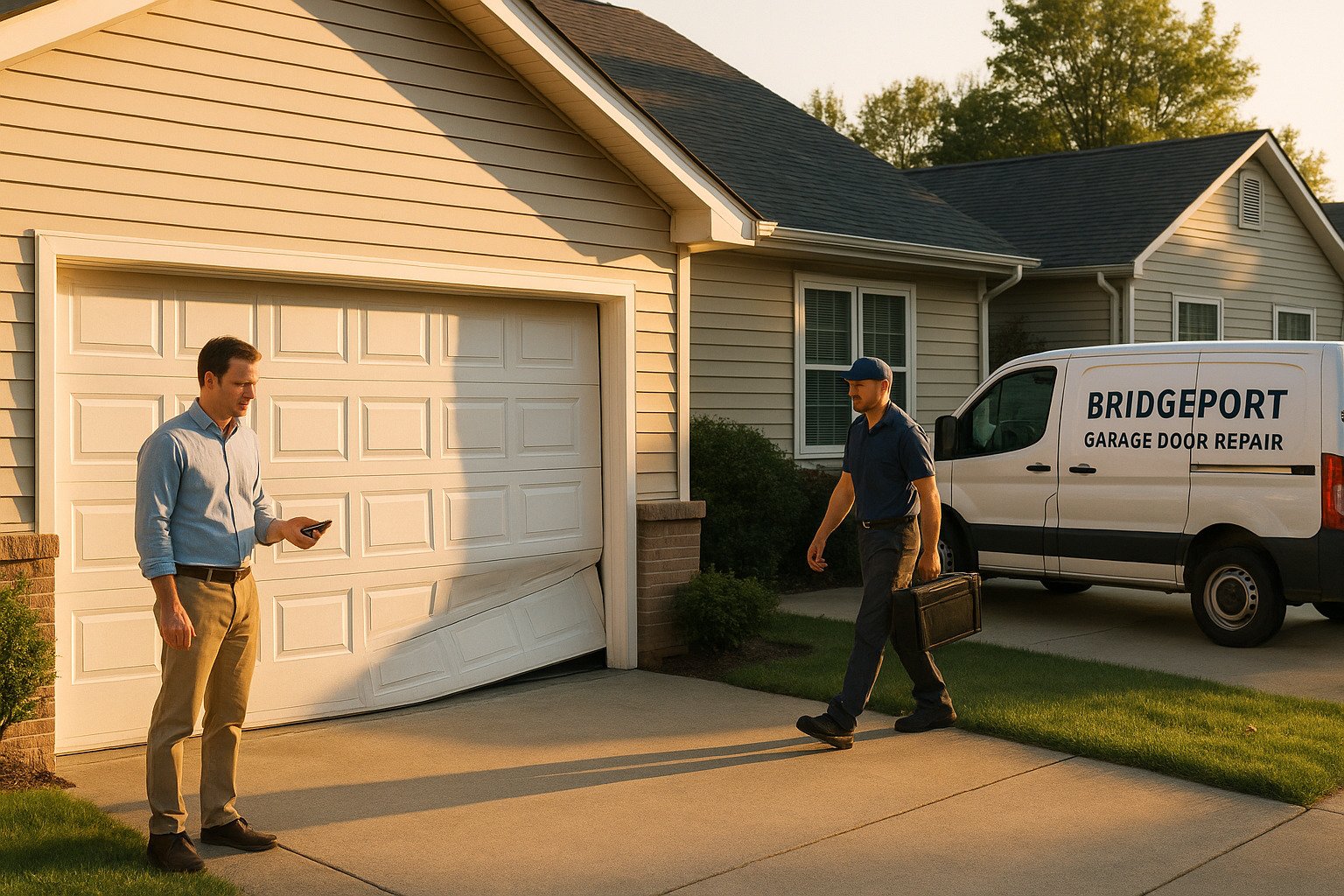 You are currently viewing What Makes a Bridgeport Garage Door Repair Stand Out in Bridgeport?