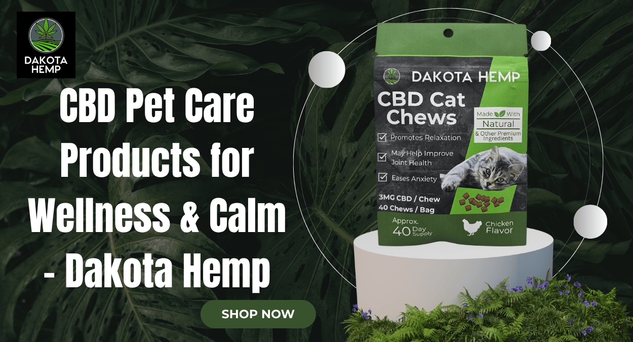 You are currently viewing CBD Pet Care Products for Wellness & Calm – Dakota Hemp