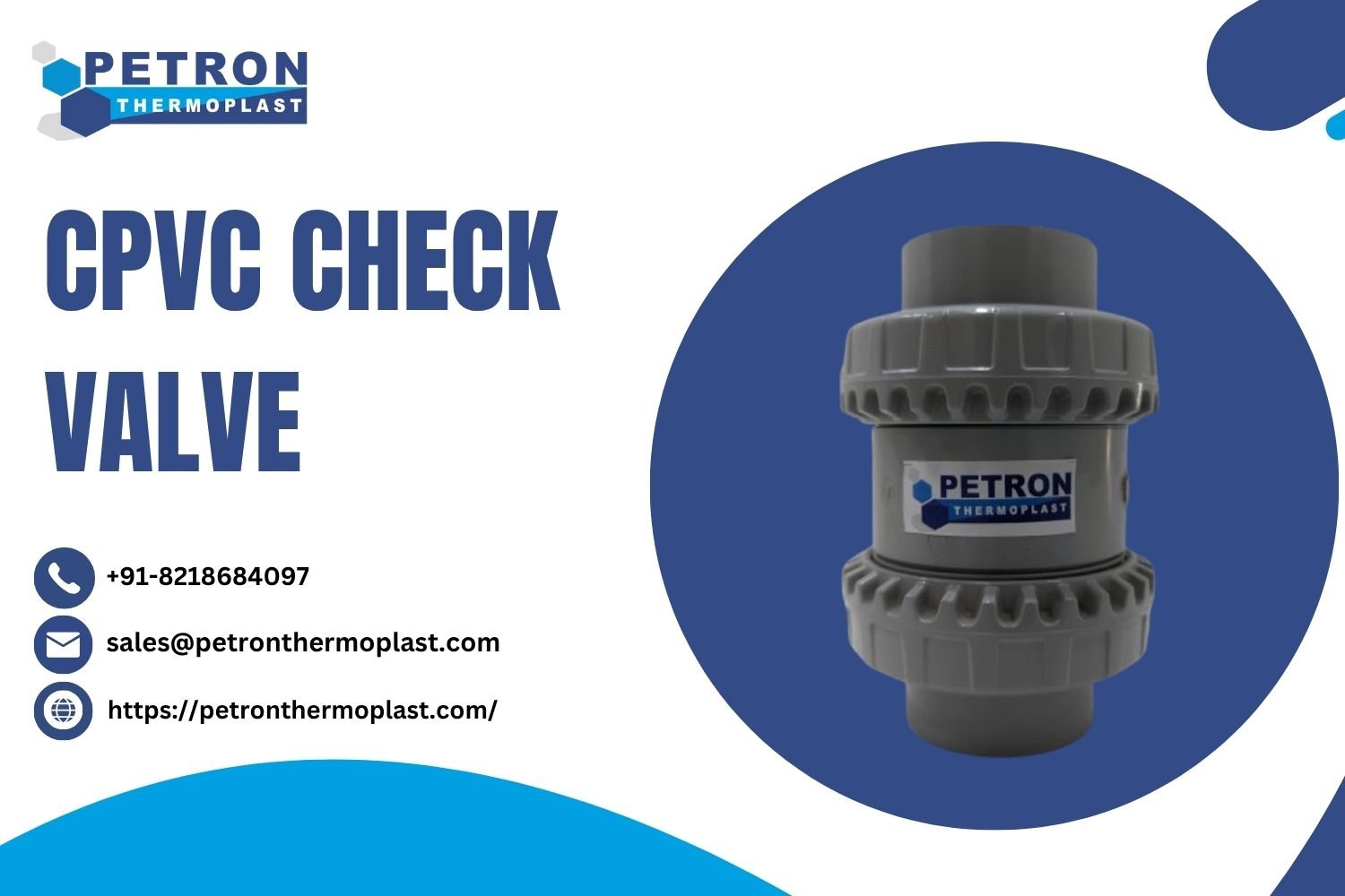 You are currently viewing Best CPVC Check Valve for Industrial Piping Systems