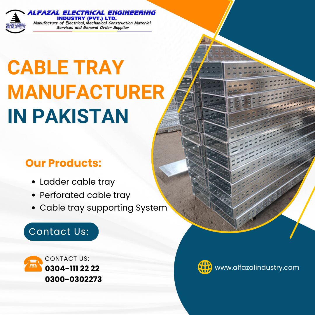 Read more about the article Cable Tray Manufacturer In Pakistan Alfazal Industry
