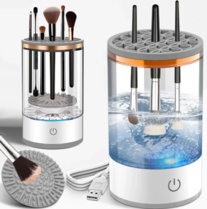 Read more about the article Say Goodbye to Bacteria: How Electric Makeup Brush Cleaners Keep Your Brushes Fresh and Flawless