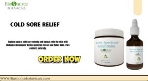 Read more about the article Naturally Soothe and Support Your Skin: The Ultimate Guide to Cold Sore Relief with BioSource Botanicals