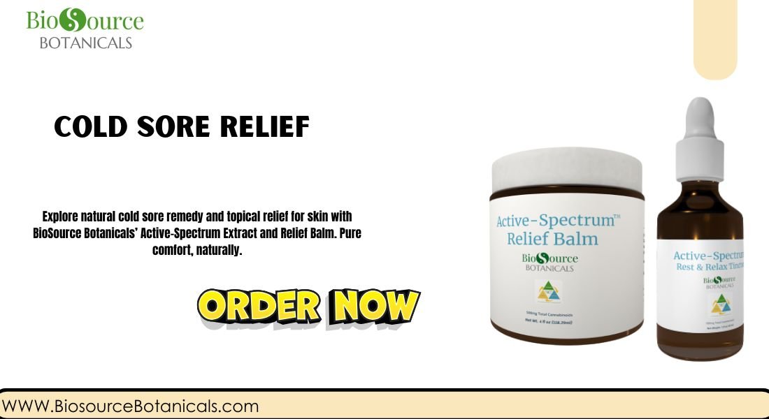 You are currently viewing Naturally Soothe and Support Your Skin: The Ultimate Guide to Cold Sore Relief with BioSource Botanicals