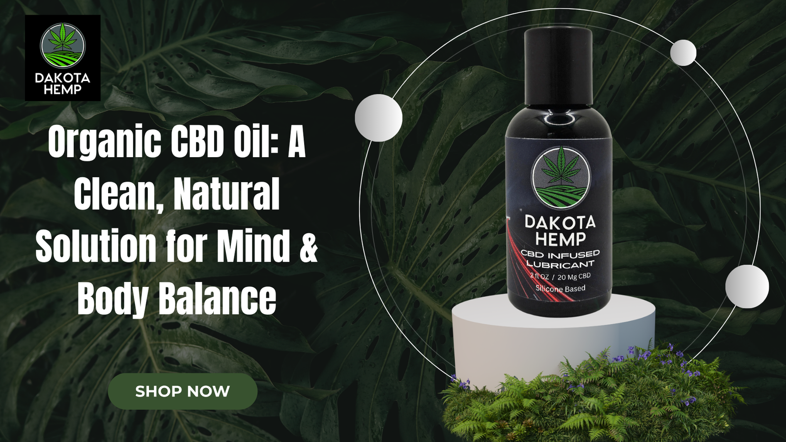 Read more about the article Organic CBD Oil: A Clean, Natural Solution for Mind & Body Balance