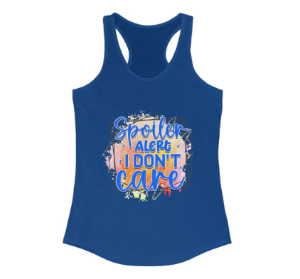 You are currently viewing Spoiler Alert Women’s Tank: The Perfect Blend of Style and Functionality