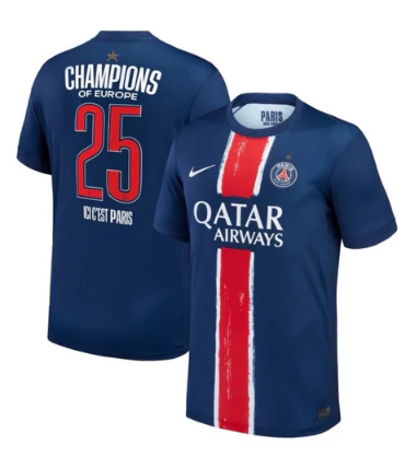 You are currently viewing Dévoilement du design: à l’intérieur du maillot collector PSG Champion 2025