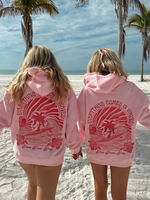 You are currently viewing Pop Culture and Social Proof Pink Palm Puff Hoodie