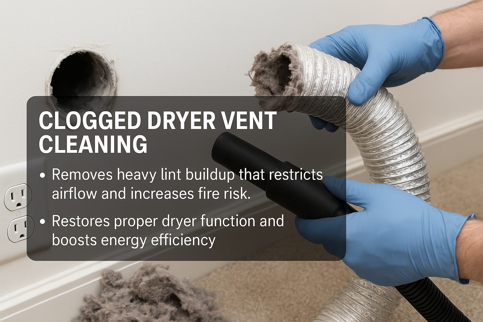You are currently viewing Why Clogged Dryer Vent Cleaning Helps Prevent House Fires