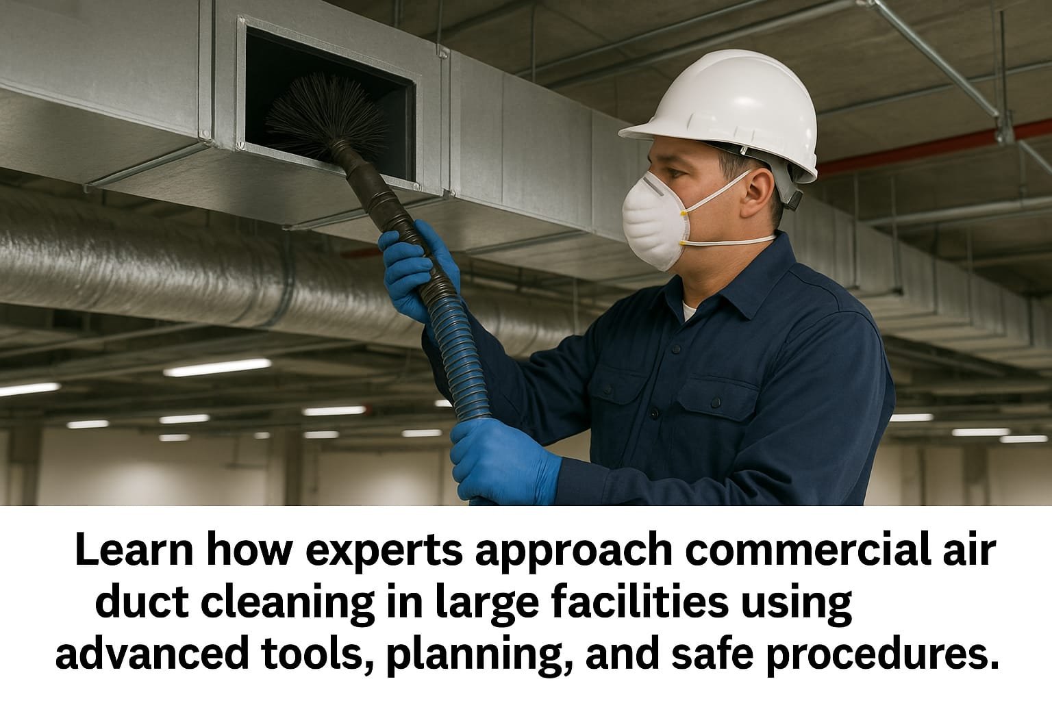 Read more about the article Why is commercial air duct cleaning key to office air