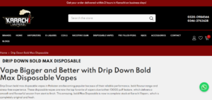 Read more about the article Dripdown Delivery in Punjab: Bringing Premium Vaping to Your Doorstep