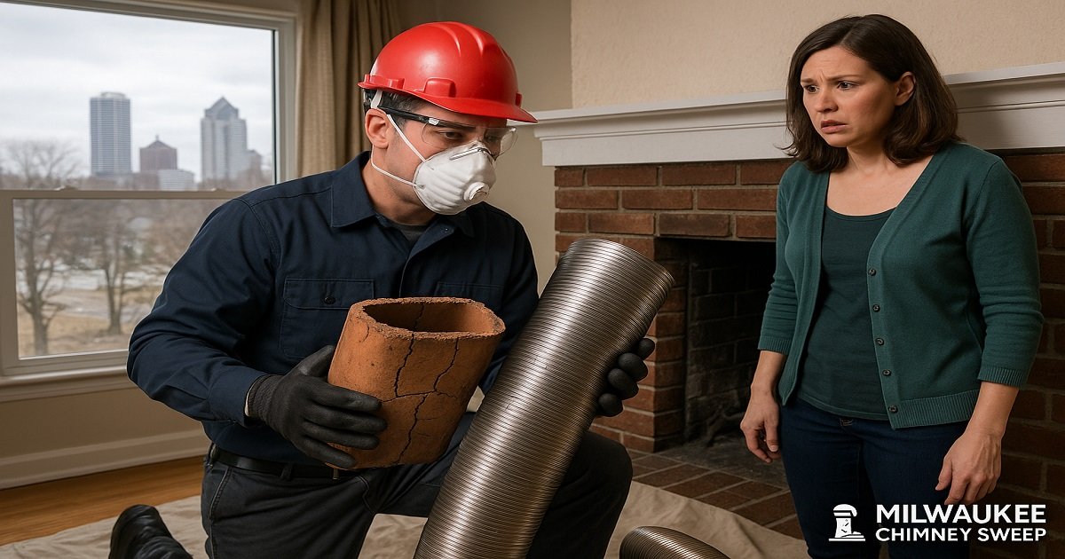 Read more about the article Why Should You Replace an Old Chimney Liner in Milwaukee?