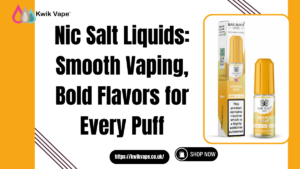 Read more about the article Nic Salt Liquids: Smooth Vaping, Bold Flavors for Every Puff