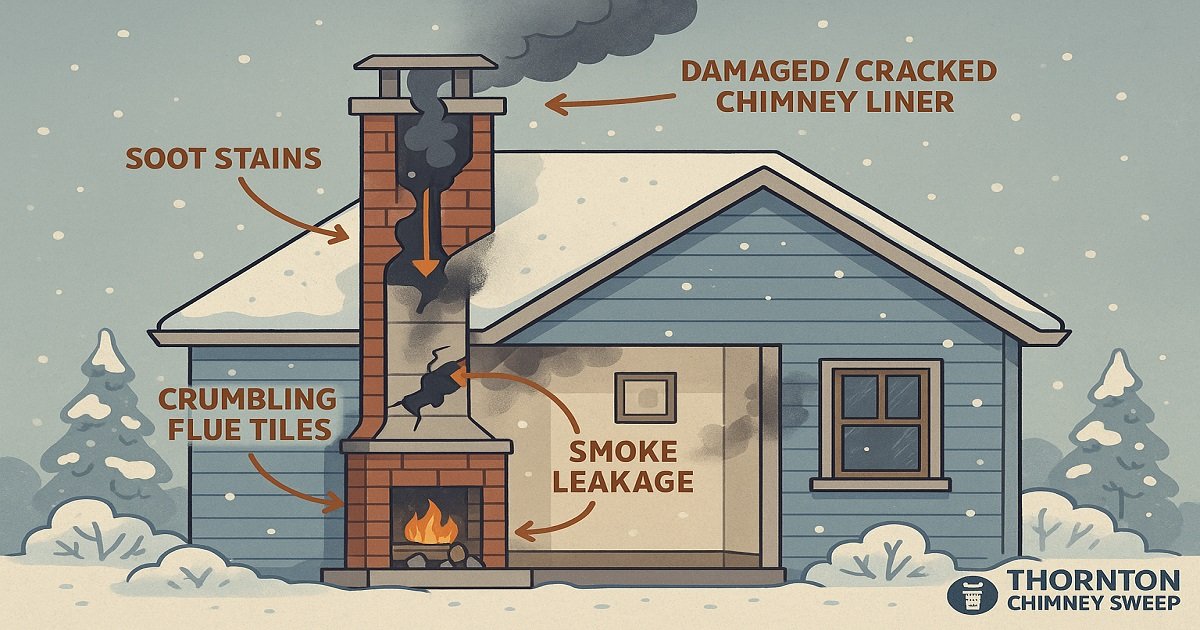 Read more about the article What Are Signs You Need a New Chimney Liner in Thornton?