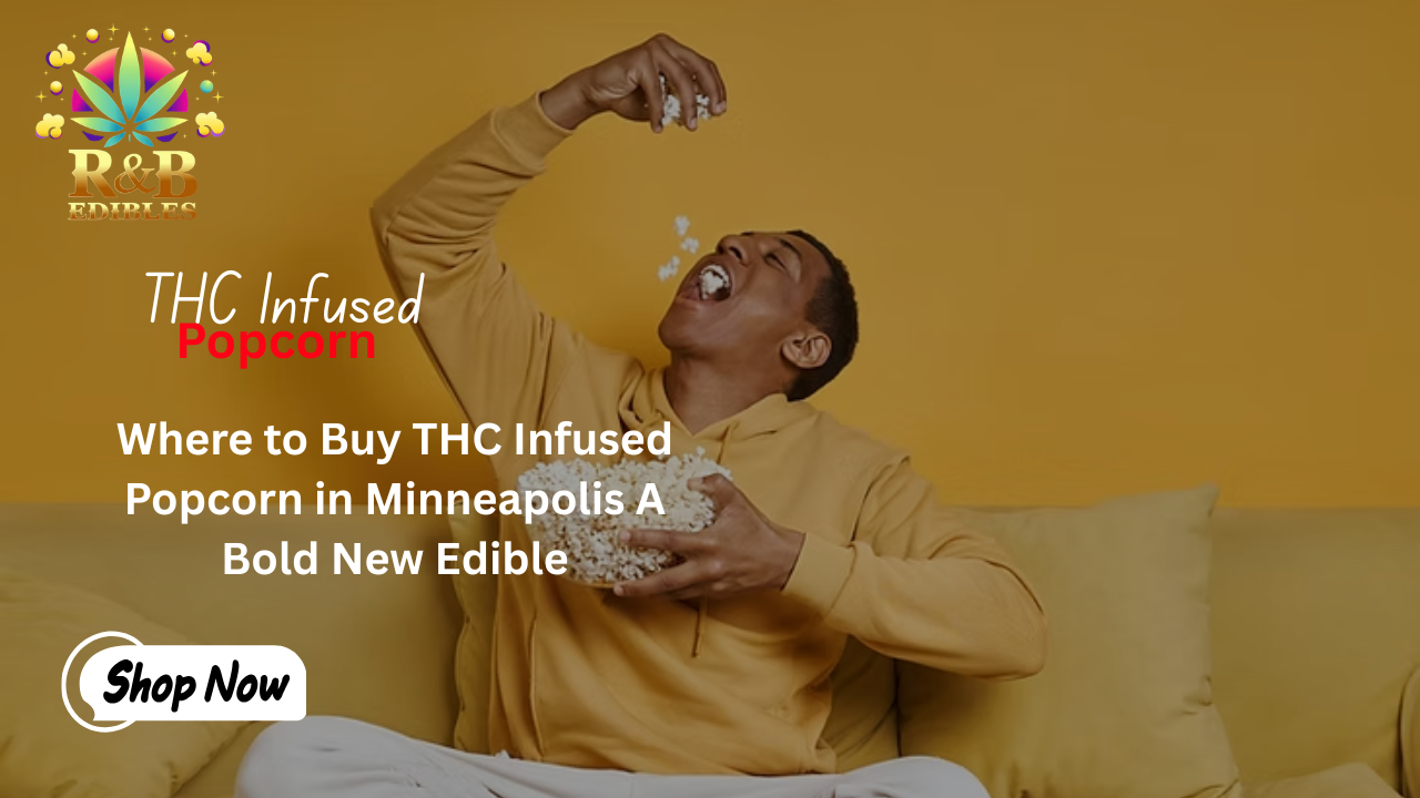 Read more about the article Where to Buy THC Infused Popcorn in Minneapolis A Bold New Edible