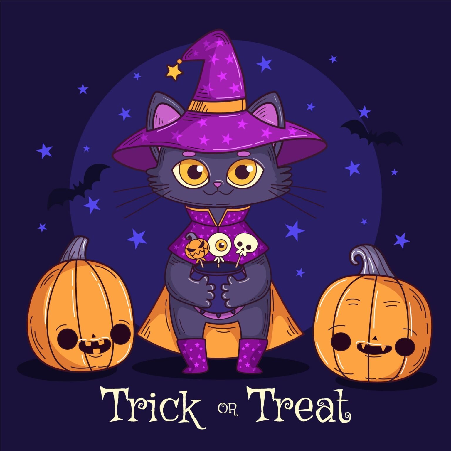 You are currently viewing 25 Halloween Cat Puns That Are Furightfully Funny