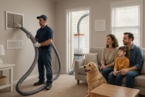 Read more about the article When Is Negative Pressure Air Duct Cleaning Necessary in Allentown?