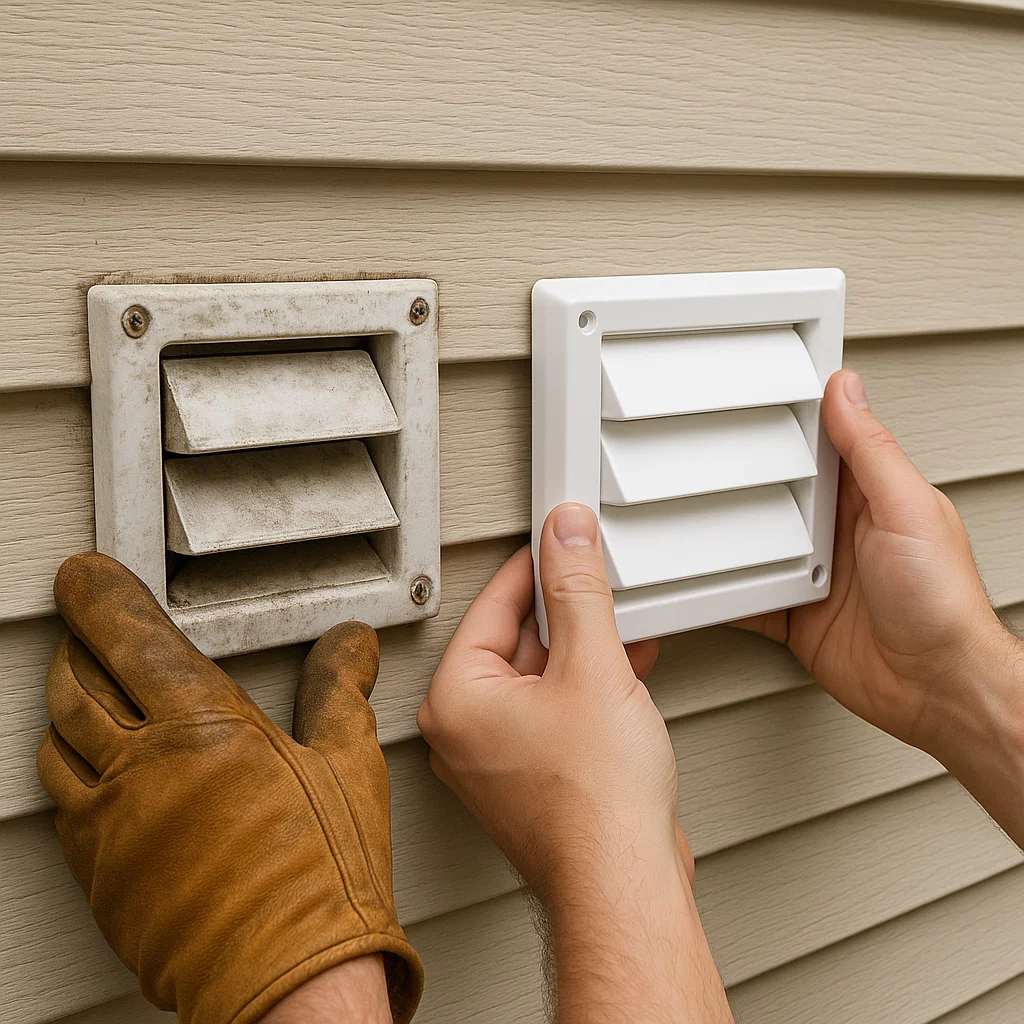 Read more about the article What to Look For When Replacing a Dryer Vent Cover in Bradenton