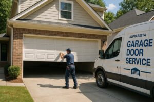 Read more about the article What Makes Same Day Garage Door Repair in Alpharetta Reliable?