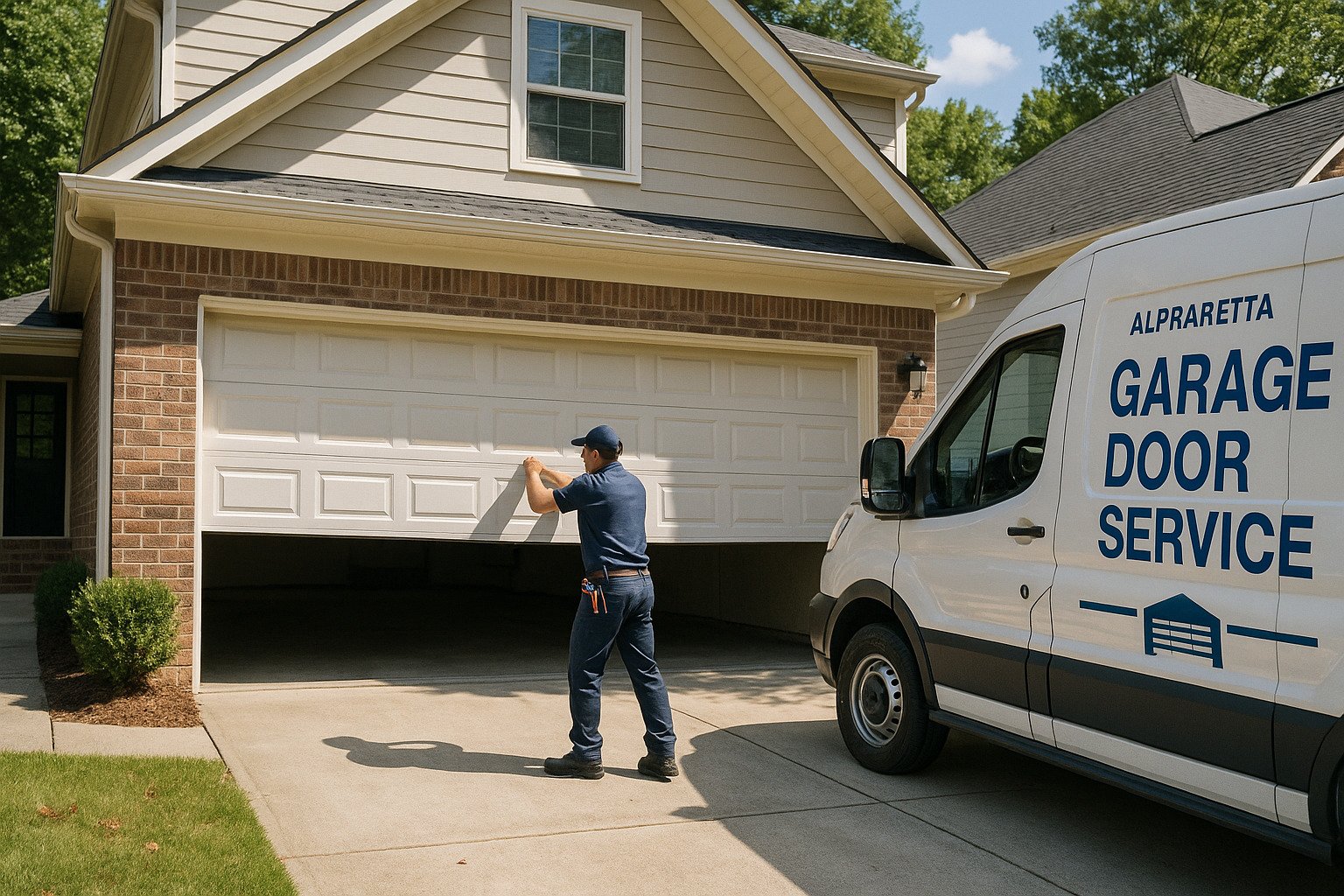 You are currently viewing What Makes Same Day Garage Door Repair in Alpharetta Reliable?