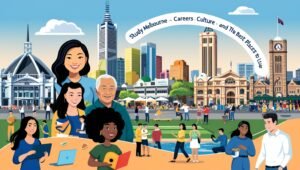 Read more about the article Study in Melbourne: Careers, Culture & the Best Places to Live 