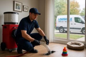 Read more about the article Why Negative Pressure Air Duct Cleaning Is Preferred in Louisville?