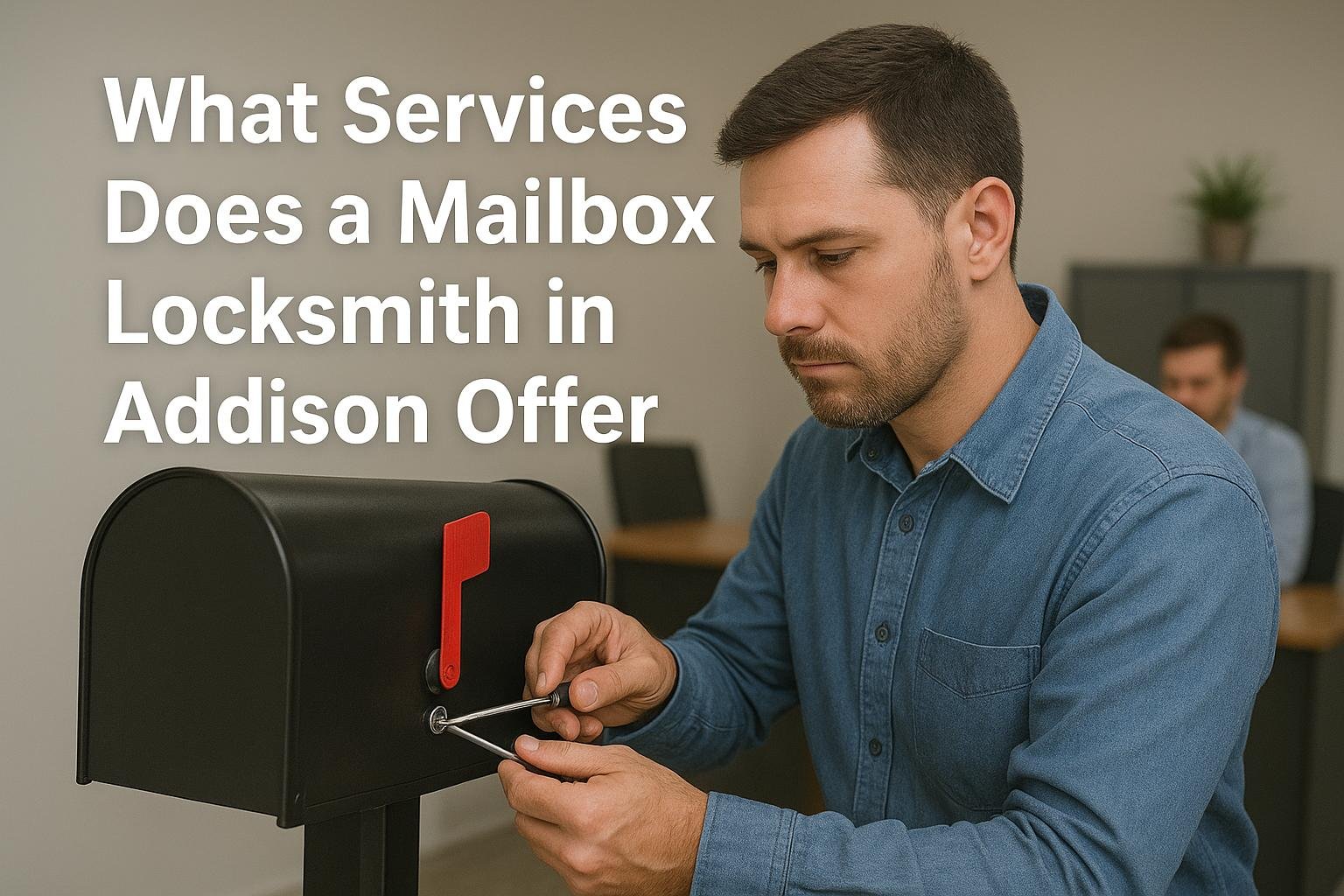You are currently viewing What Services Does a Mailbox Locksmith in Addison Offer