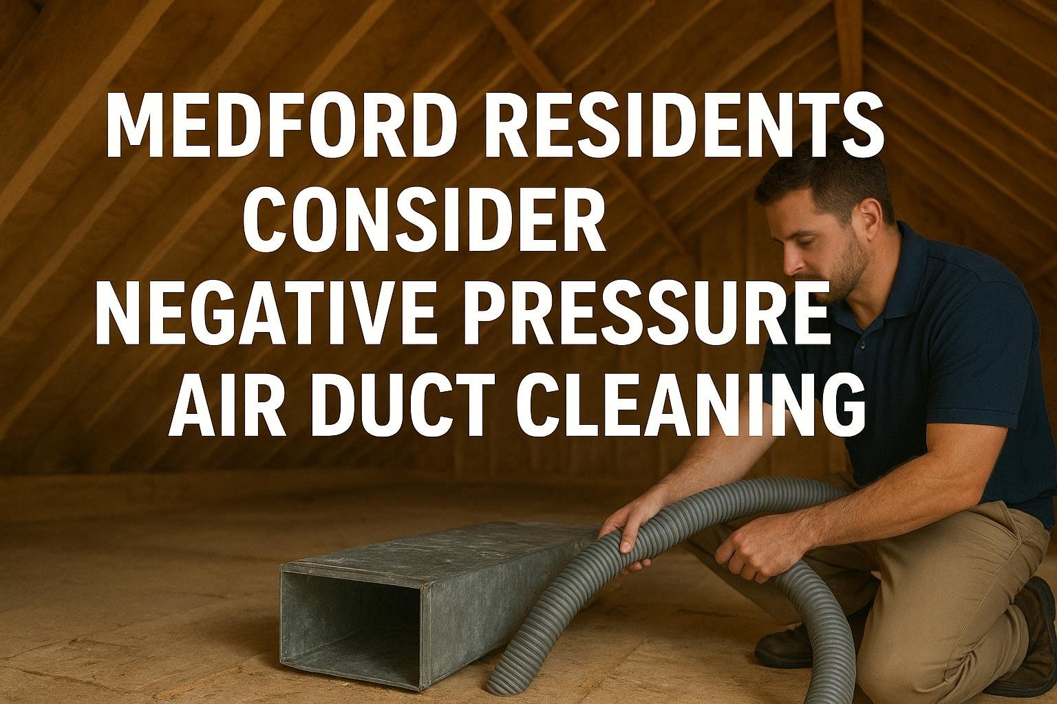 You are currently viewing When Should Medford Residents Consider Negative Pressure Air Duct Cleaning