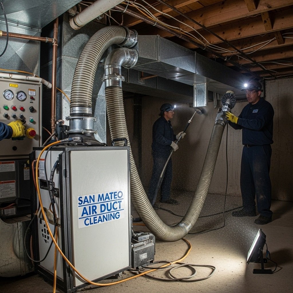 You are currently viewing Why Negative Pressure Air Duct Cleaning Matters After Renovations in San Mateo?