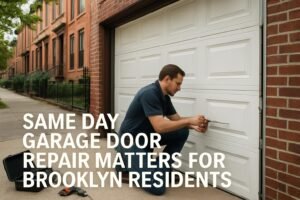 Read more about the article Why Same Day Garage Door Repair Matters for Brooklyn Residents