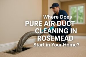 Read more about the article Where Does Pure Air Duct Cleaning in Rosemead Start in Your Home