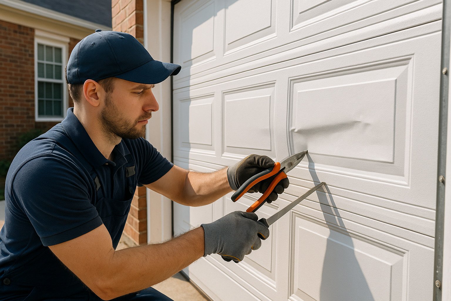 Read more about the article Why Professional Garage Door Dents Repair Is Better Than DIY in Burleson