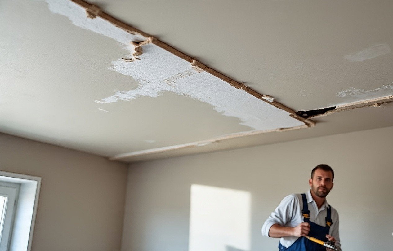 Read more about the article Where Ceiling Water Damage Commonly Starts in Arverne Homes