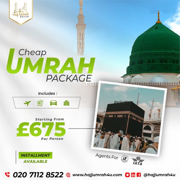 You are currently viewing Book Cheap Umrah Packages From London for Big Savings