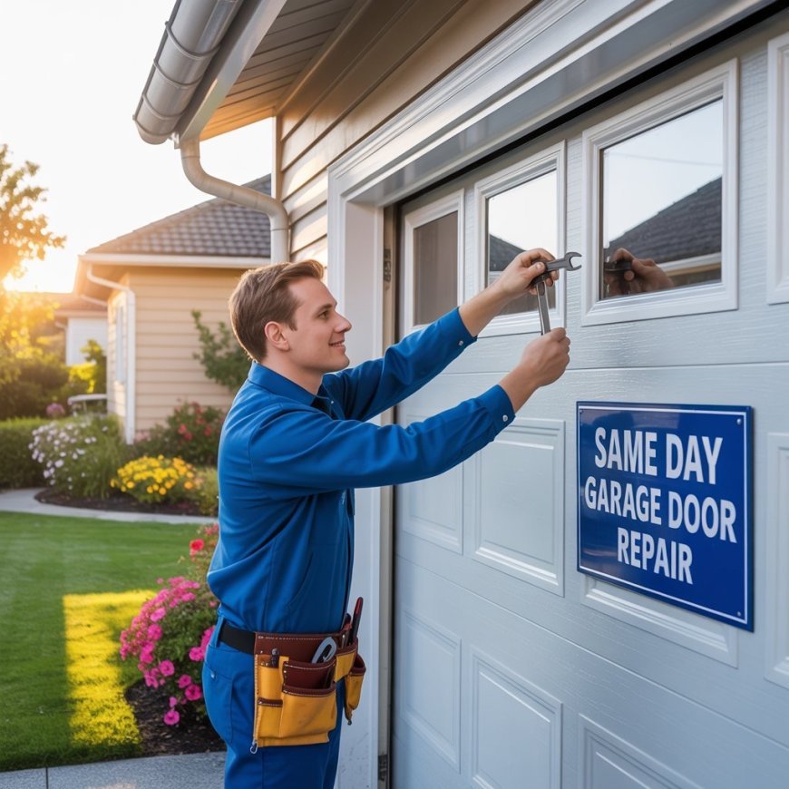 Read more about the article How to Get Same Day Garage Door Repair in Daly City Fast
