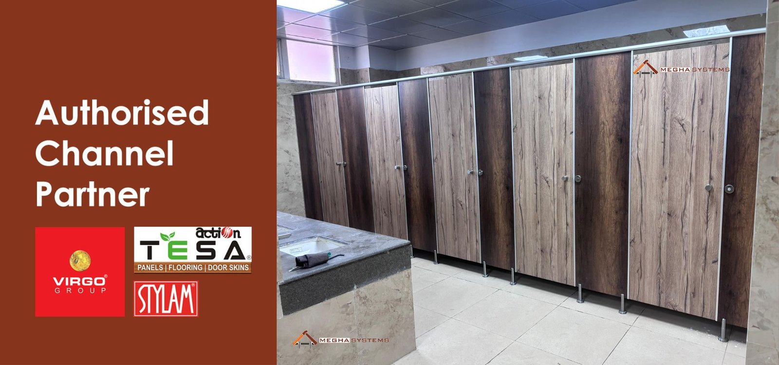 You are currently viewing What is the most common material used as toilet partitions?