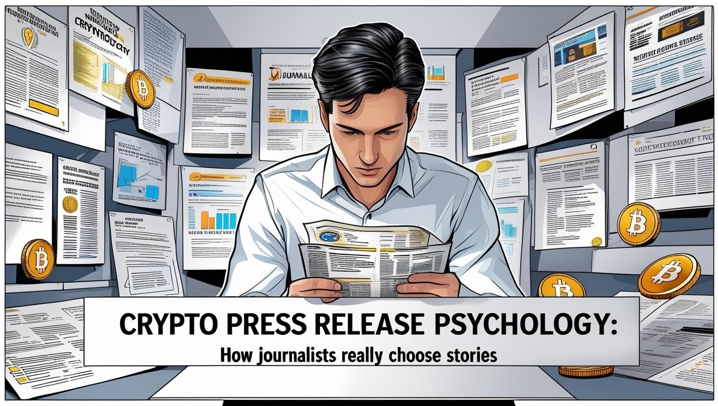 You are currently viewing Crypto Press Release Psychology: How Journalists Really Choose Stories