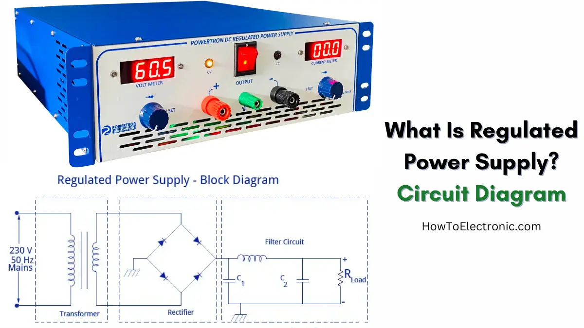 You are currently viewing What is a Regulated Power Supply? Circuit Diagram, Function, Applications