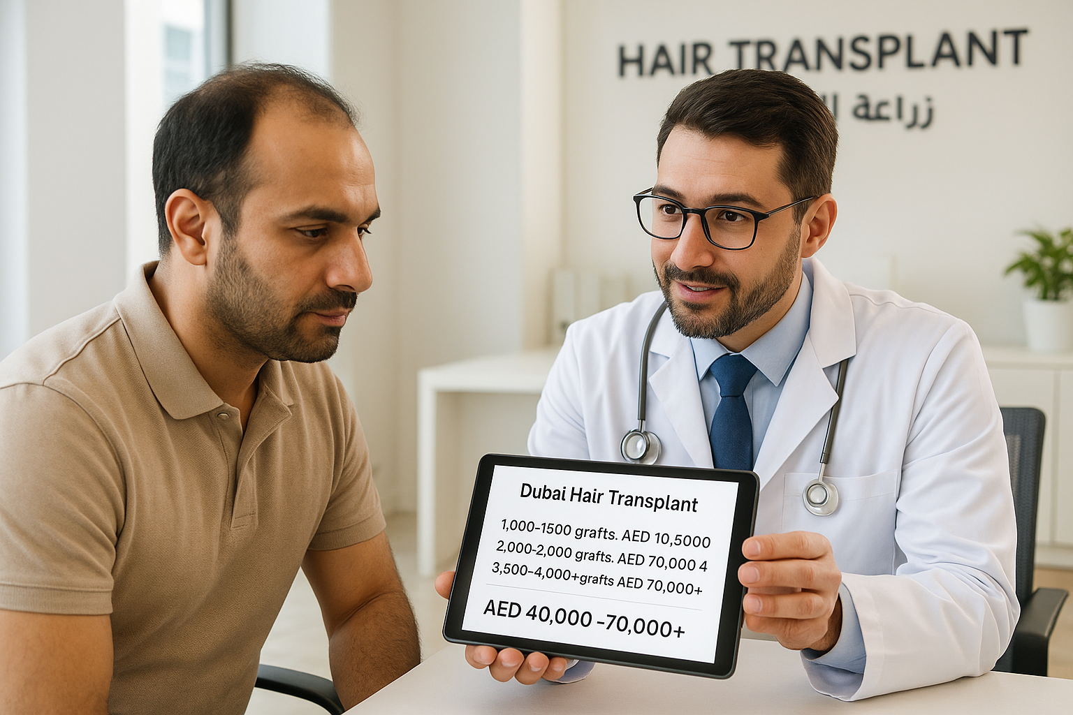 You are currently viewing Dubai Hair Transplant Cost | The Medical Tourism Choice for Global Patients