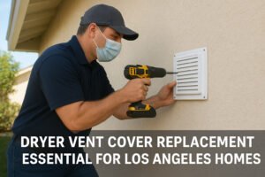 Read more about the article Why Is Dryer Vent Cover Replacement Essential for Los Angeles Homes