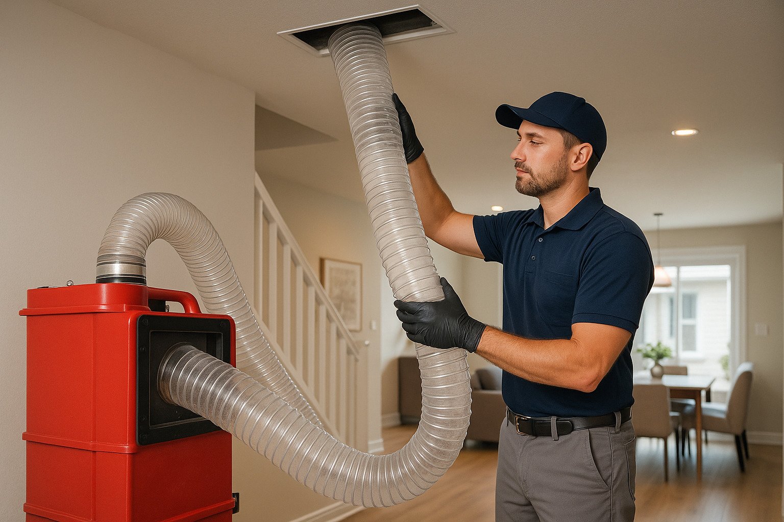 Read more about the article Which Benefits Does Negative Pressure Air Duct Cleaning Give Hampton?