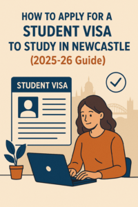 Read more about the article How to Apply for a Student Visa to Study in Newcastle (2025-26 Guide)