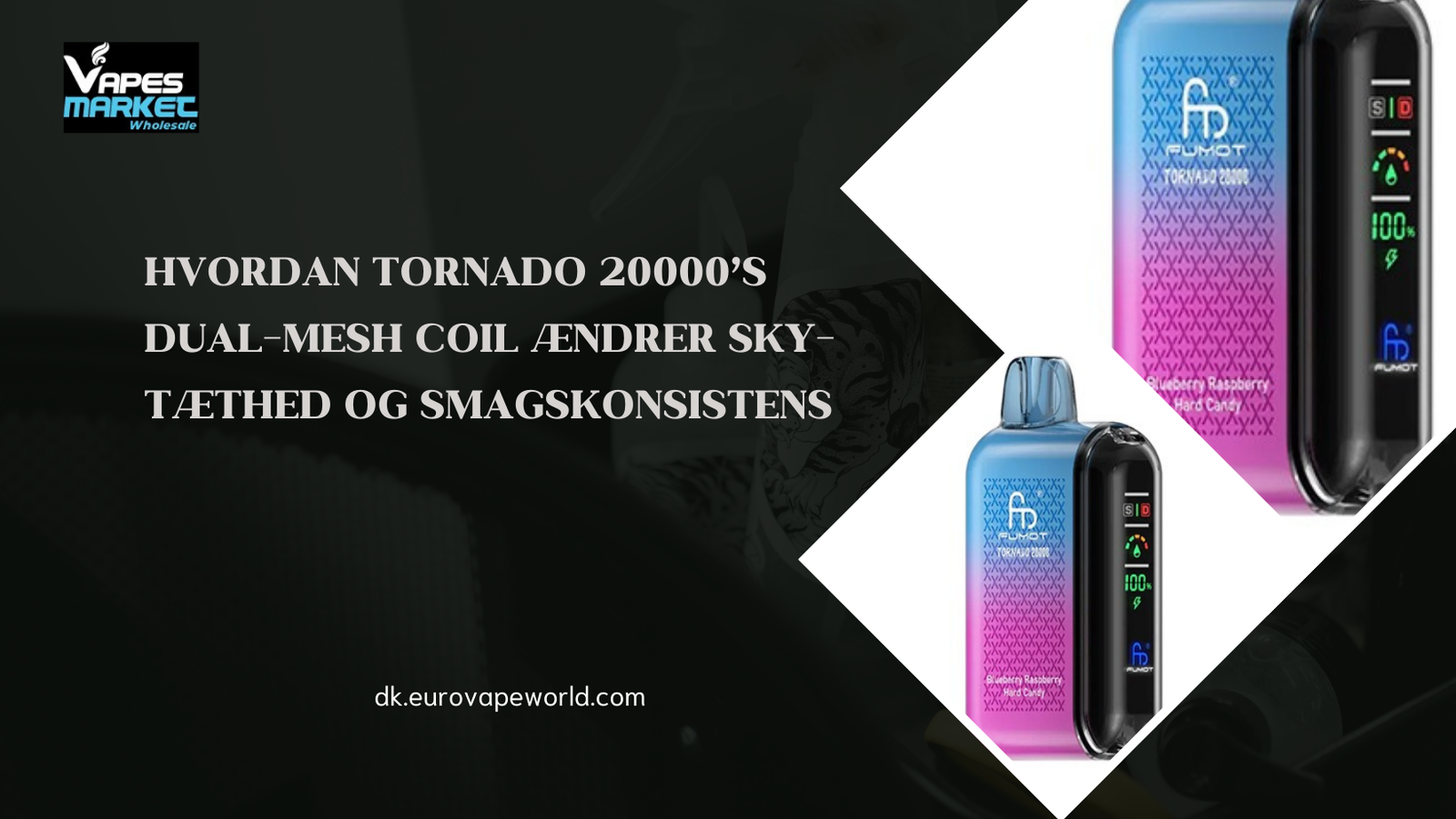 You are currently viewing Hvordan Tornado 20000’s Dual-Mesh Coil Ændrer Sky-Tæthed og Smagskonsistens
